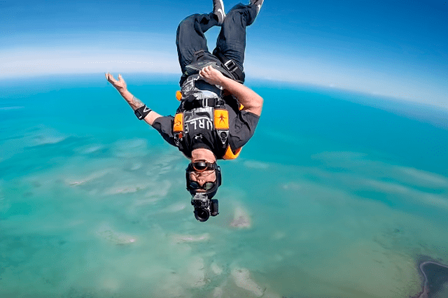 skydiving in cartagena