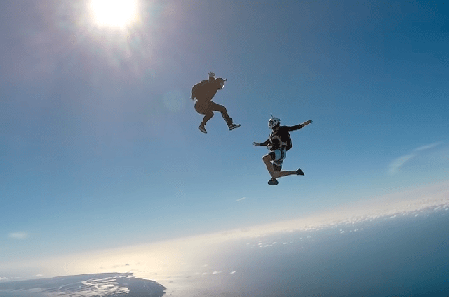 skydiving in cartagena